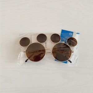 Tokyo Disney gold Mickey Mouse sunglasses
